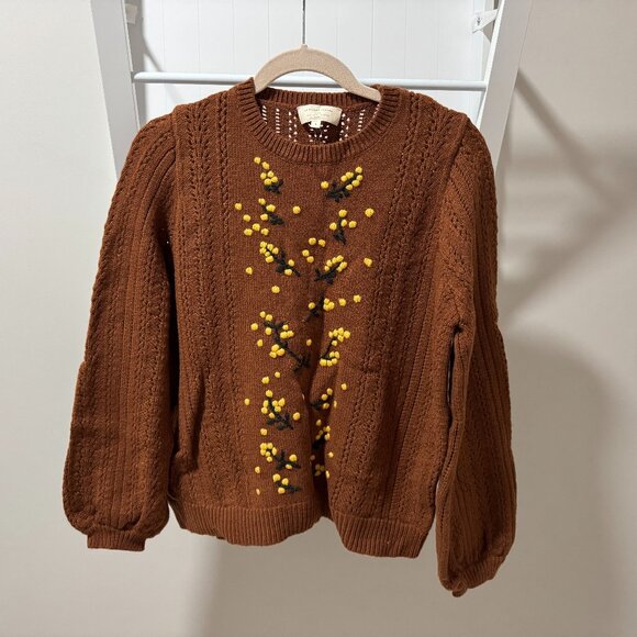 Sezane Gladys Jumper Noisette - Size L - Picture 6 of 8